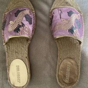 New Johnny Was espadrilles sandals. Size 7.